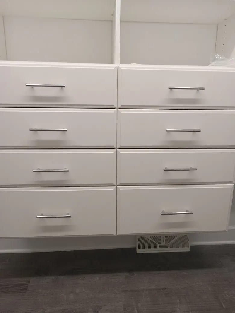 A Dream closet comes to life by an interior designer near me