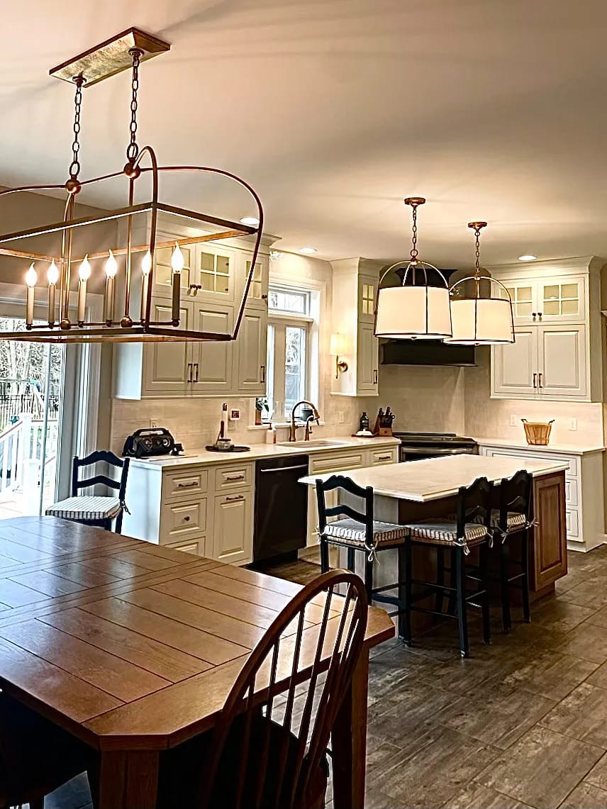 A charming kitchen Design and remodel for a young family