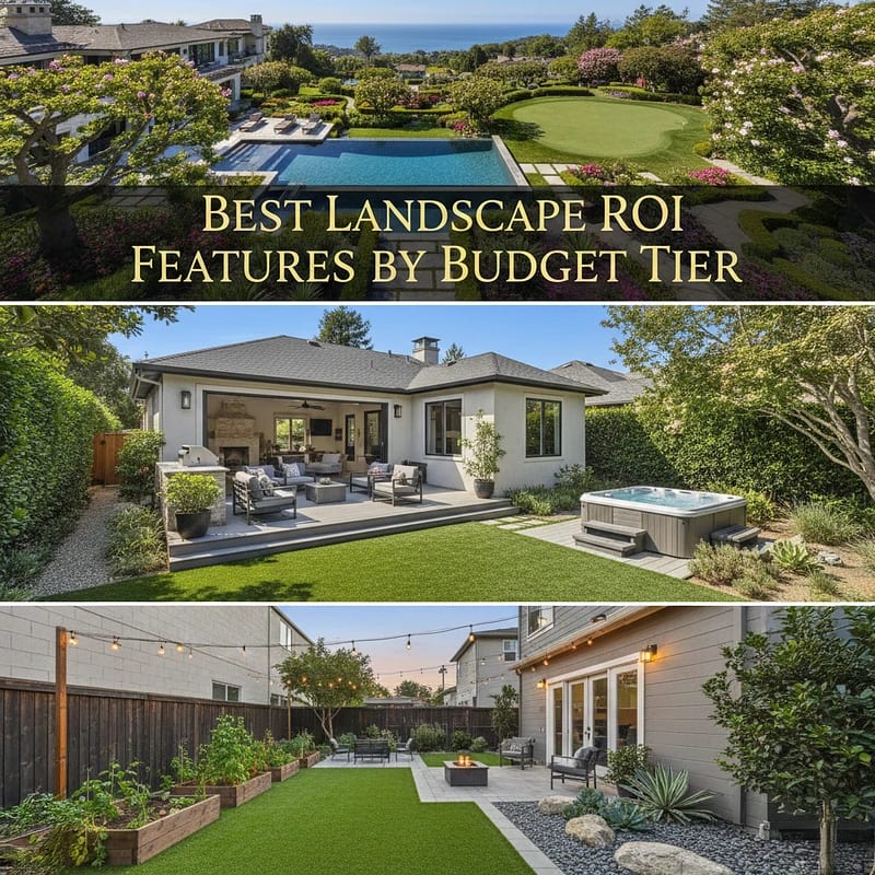 Best Landscape ROI Features by Budget Tier
