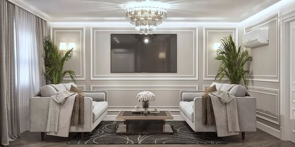 Design 3D visualization beauty house 