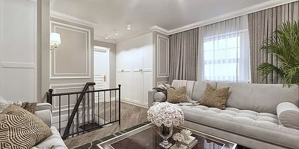 Design 3D visualization beauty house 