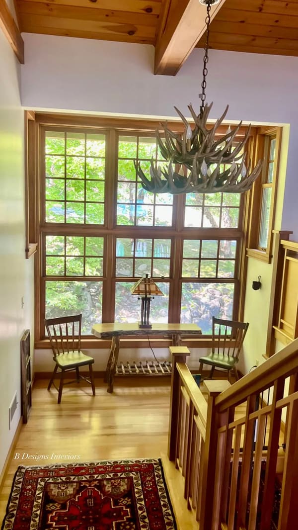 A Lake George great room gets a fresh face.