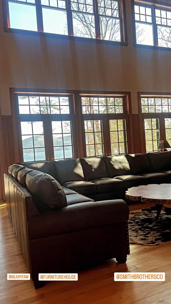 A Lake George great room gets a fresh face.