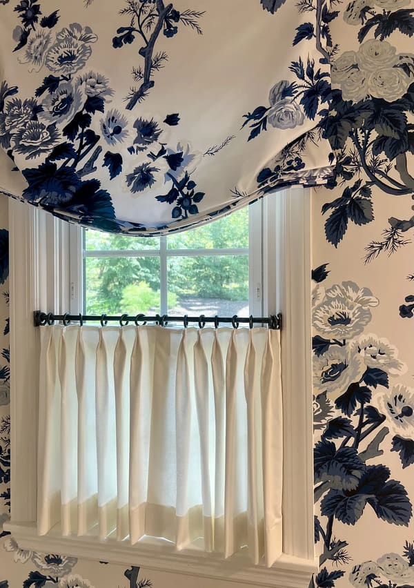 A feminine Powder Room-iconic glow up, and Loudonville makeover 
