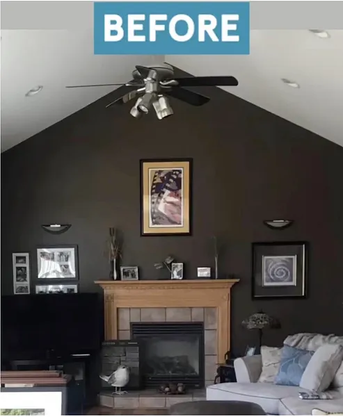 Voila' a New Family Room